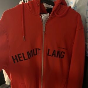 100% authentic Helmut Lang zip up hoodie
